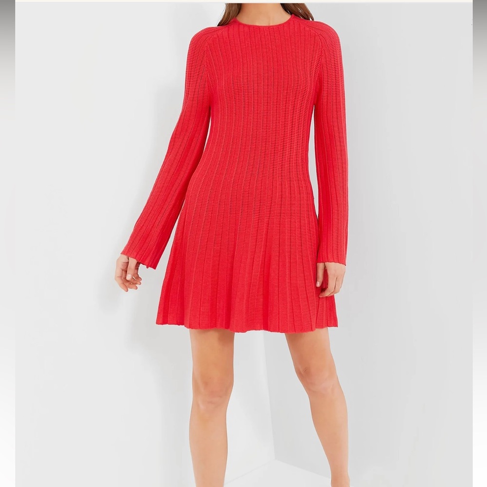 NWT Tuckernuck Pomander Place Red Adi Knit Dress